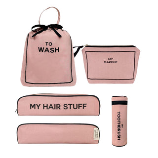 Best Deal Gift Set, 4-pack Travel & Home, Pink/Blush - Glamourous Grace
