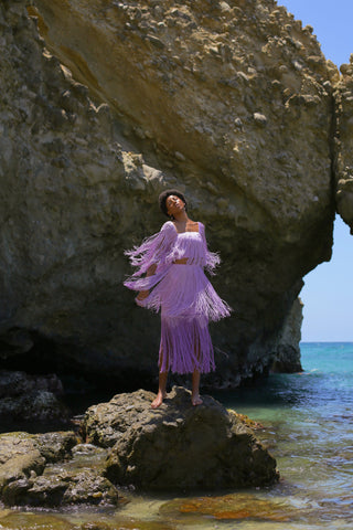 SOL SKIRT IN LAVENDER - Glamourous Grace