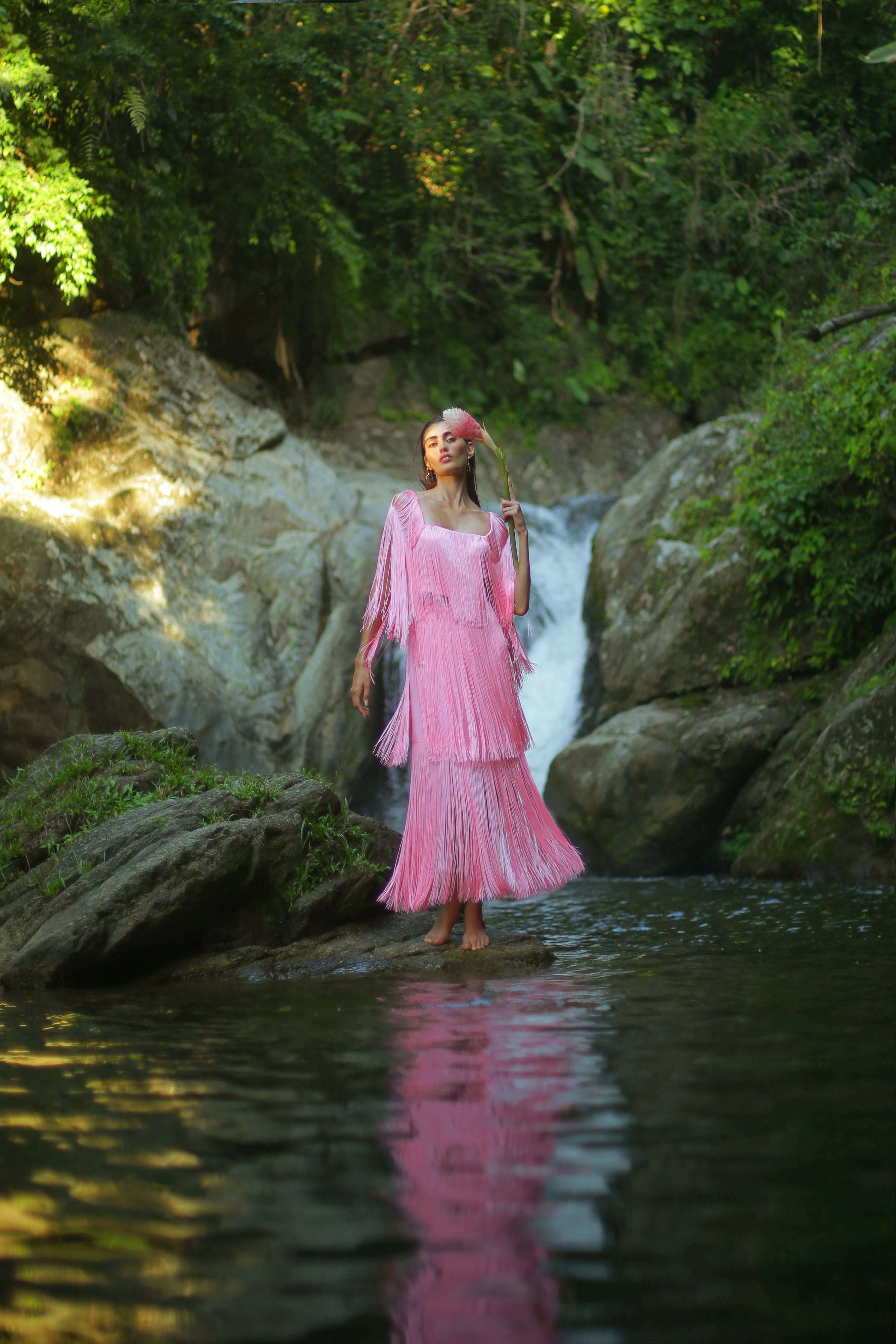 DELTA TOP IN PALE PINK - Glamourous Grace
