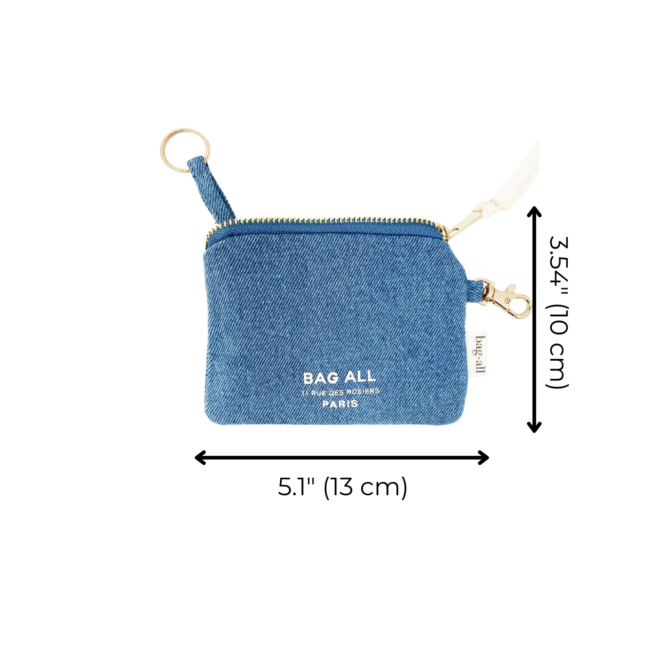 Mini Trinket Pouch – Denim - Glamourous Grace