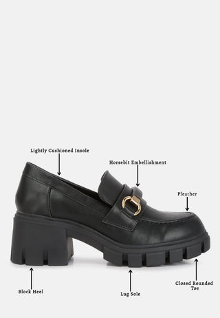 Evangeline Chunky Platform Loafers