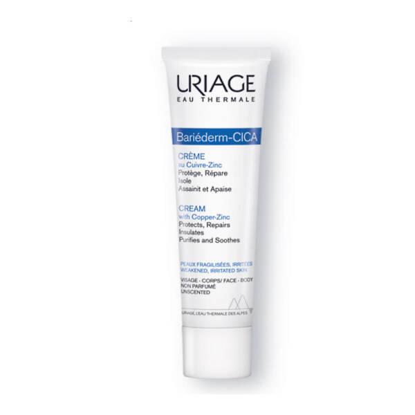 Uriage Bariederm Cica Cream - Soothing Moisturizing Cream for Sensitive Skin, Hypoallergenic & Fragrance-Free - Glamourous Grace