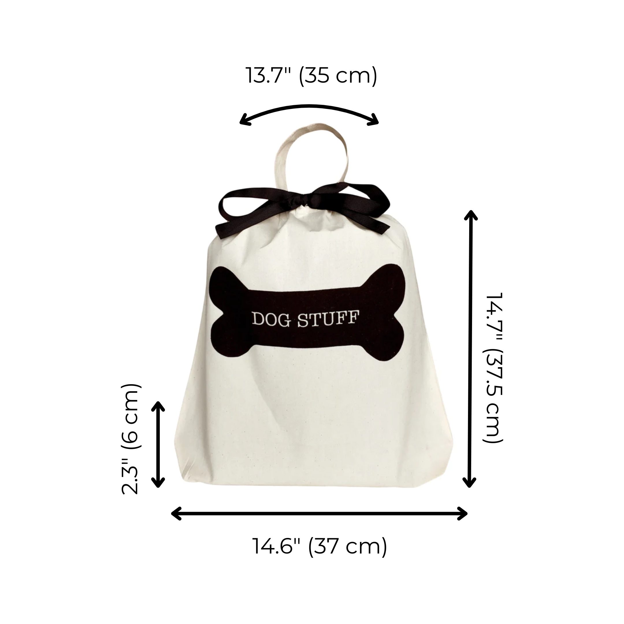 Dog Stuff Bag – Cream - Glamourous Grace