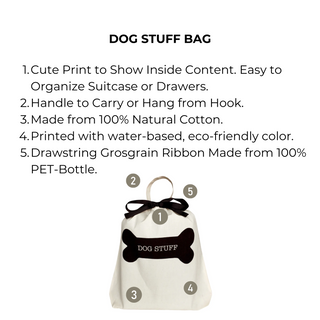 Dog Stuff Bag – Cream - Glamourous Grace
