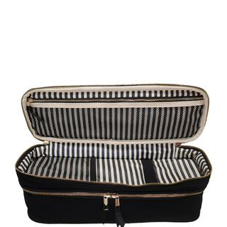 Double Hair Tools Travel Case – Black - Glamourous Grace