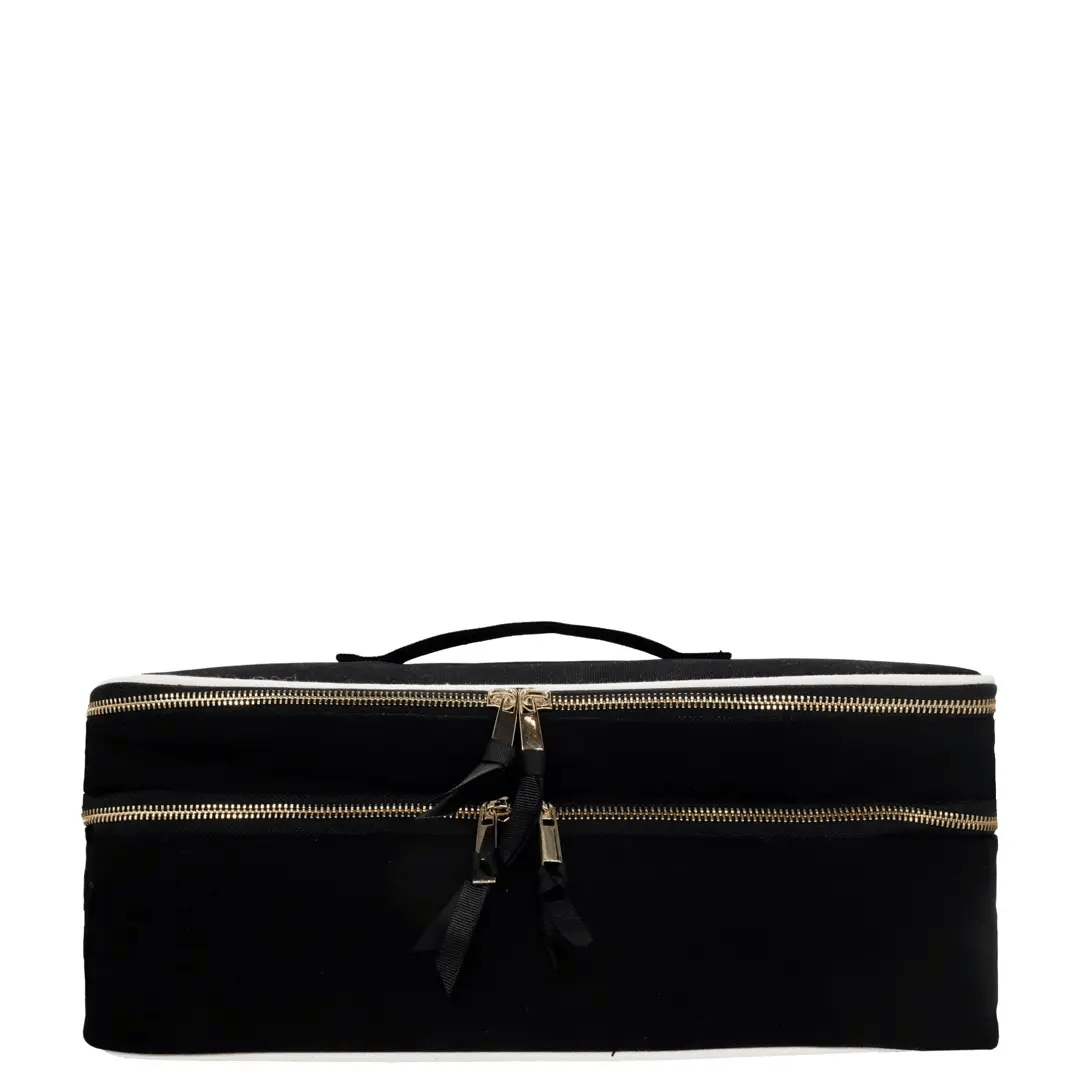 Double Hair Tools Travel Case – Black - Glamourous Grace