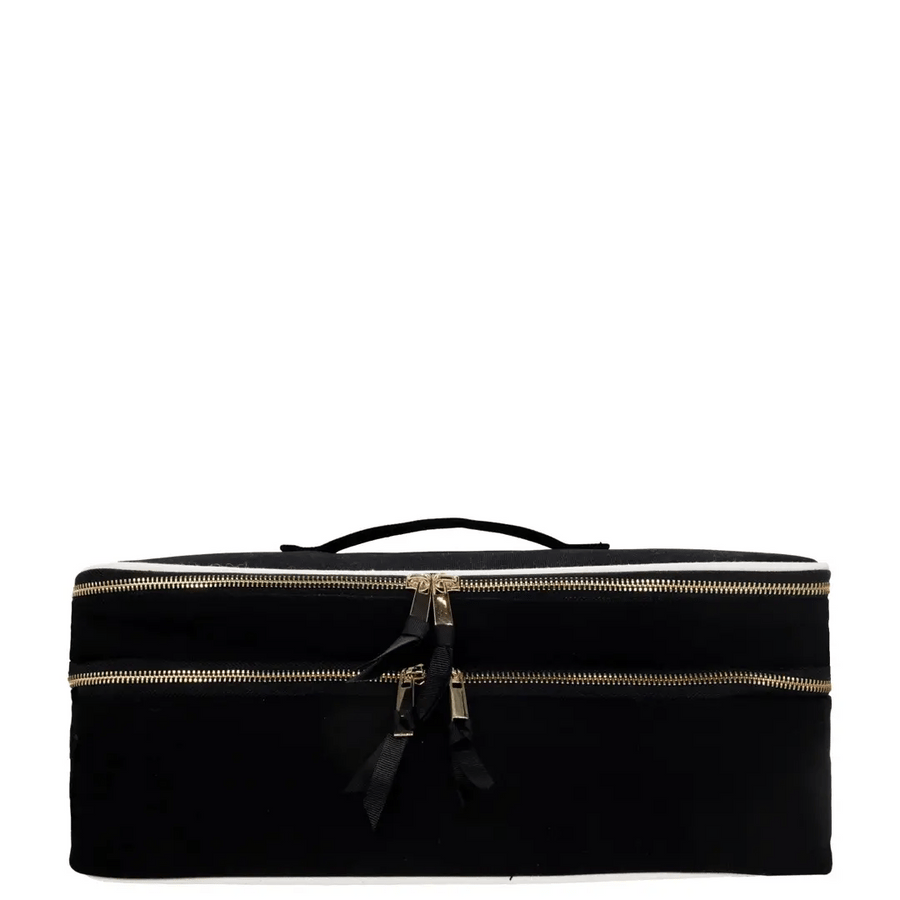 Double Hair Tools Travel Case – Black - Glamourous Grace