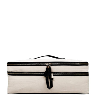 Double Hair Tools Travel Case – Cream - Glamourous Grace