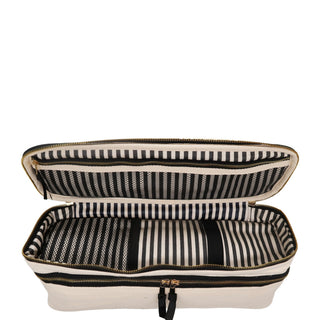 Double Hair Tools Travel Case – Cream - Glamourous Grace