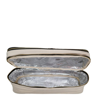 Double Hair Tools Travel Case – Cream - Glamourous Grace