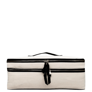 Double Hair Tools Travel Case – Cream - Glamourous Grace