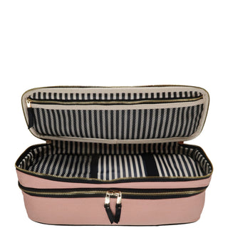 Double Hair Tools Travel Case – Pink/Blush - Glamourous Grace