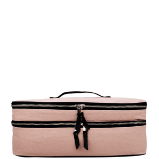 Double Hair Tools Travel Case – Pink/Blush - Glamourous Grace