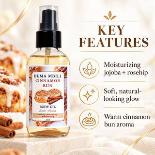 Cinnamon Bun Body Oil