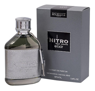 Dumont Nitro Elixir Pour Homme Extrait de Parfum 3.4 oz
