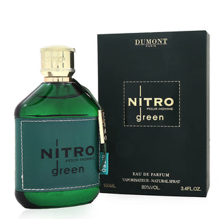 Dumont Nitro Green Eau de Parfum Spray for Men 3.4 oz