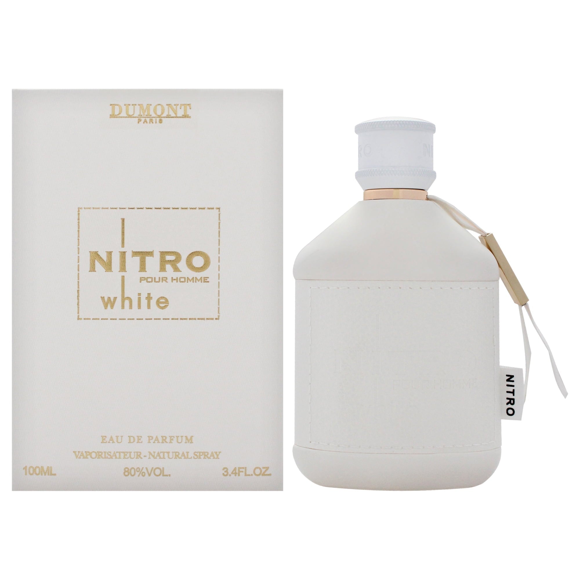Dumont Paris Nitro White Pour Homme Eau de Parfum 3.4 oz