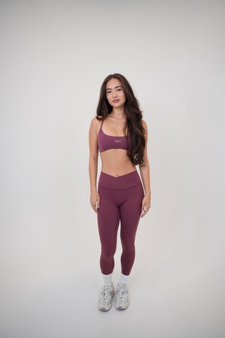 My Time Is Divine Plum Cross-Back Butter Soft Bra