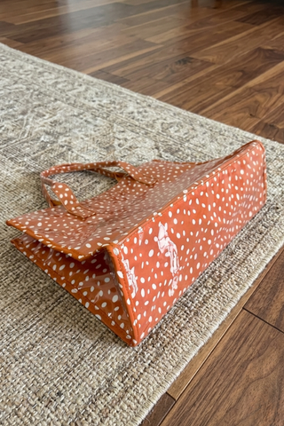 SC - ETA 9/30-10/14 Fawntastic Vinyl Tote Bag - Glamourous Grace