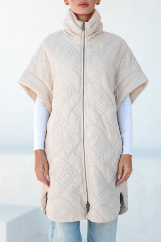 Bianca Relaxed Fit Embossed Vest