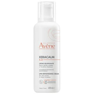 Avene Xeracalm A.D Cream 400ml - Soothing Moisturizer for Dry, Itchy Skin - Fragrance-Free Skincare