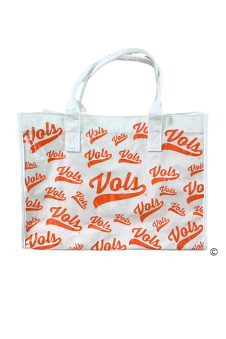 SC - ETA 8/24-9/7 VOLS Clear Winner Vinyl Tote Bag© - Glamourous Grace