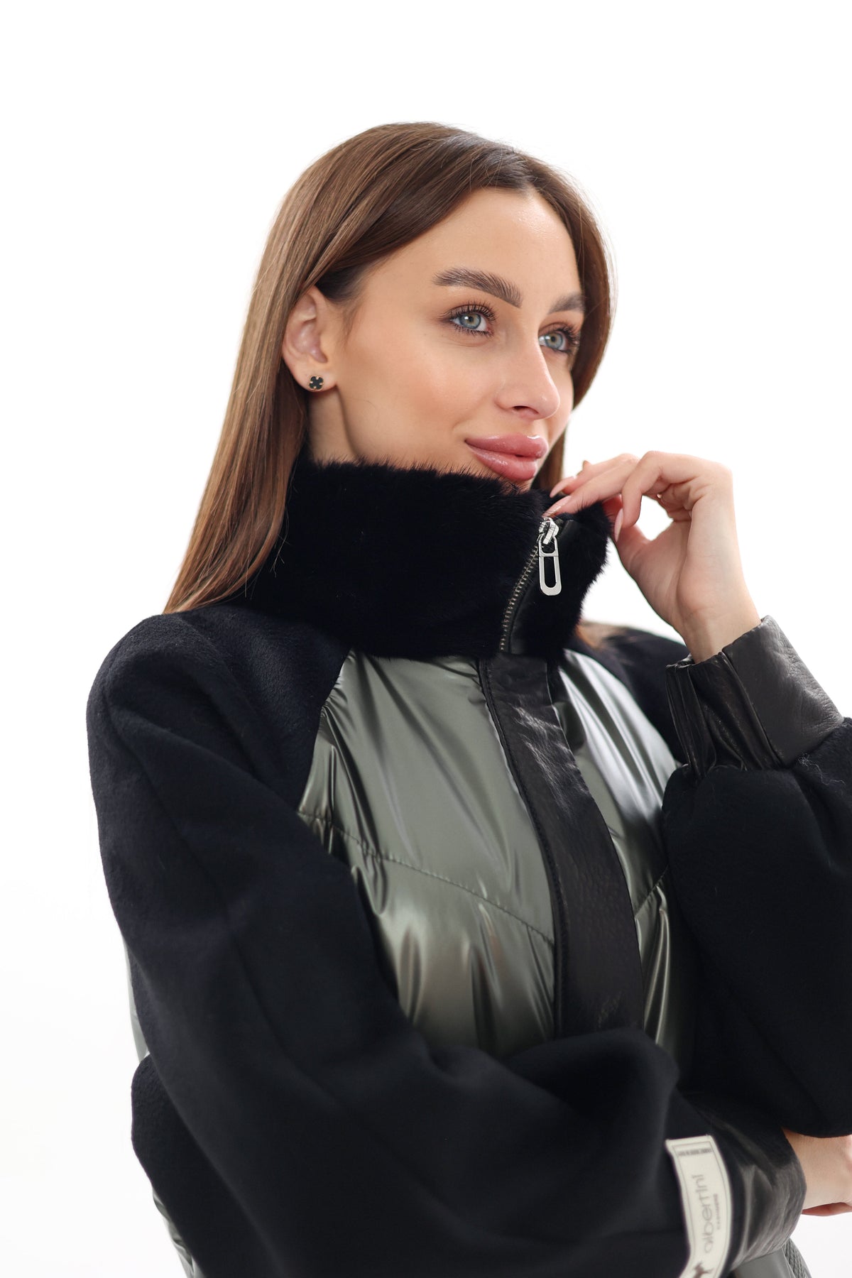 Kopenhagen Fur® Mink Italian Cashmere Wool Vogue Coat