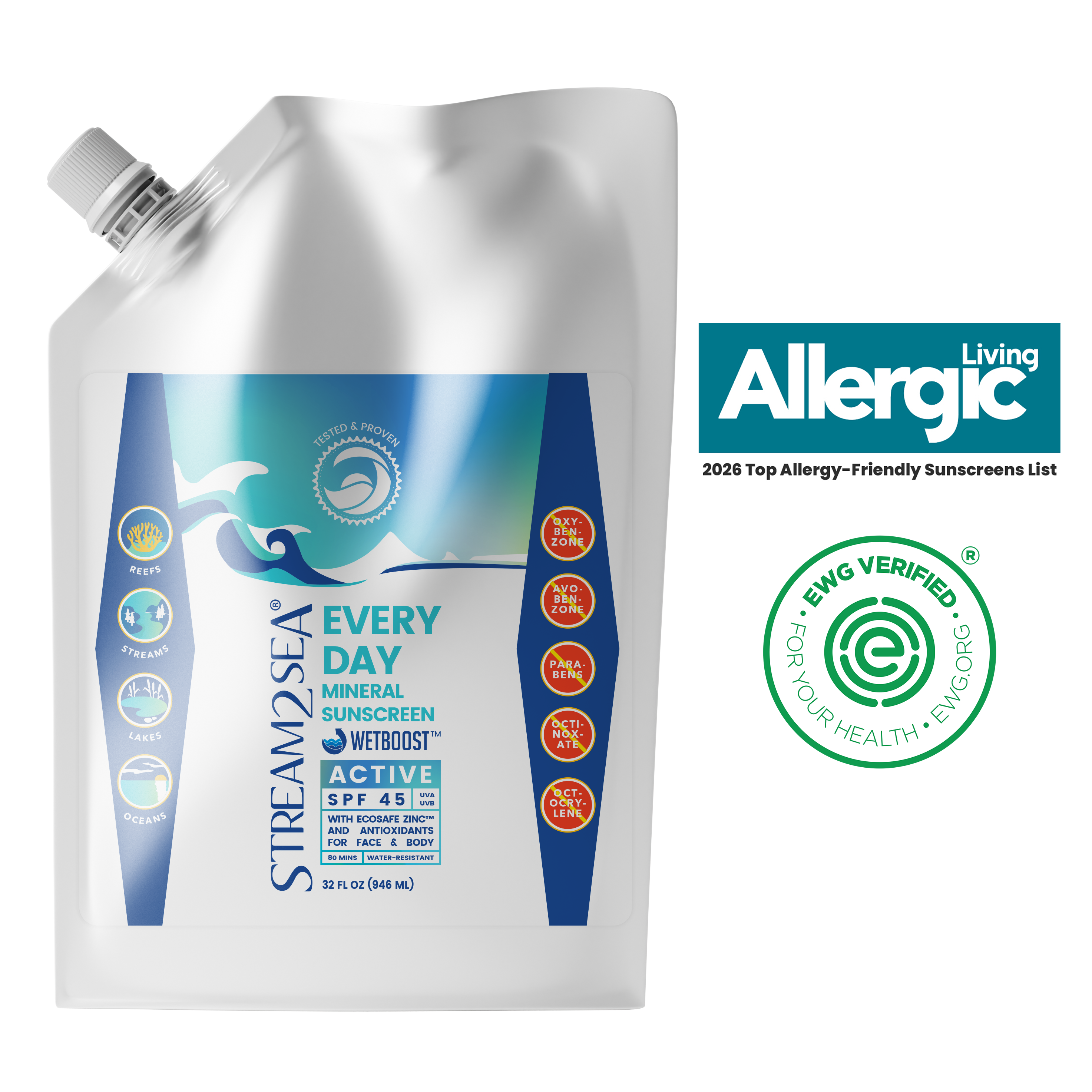 Every Day Active Mineral Sunscreen Refill