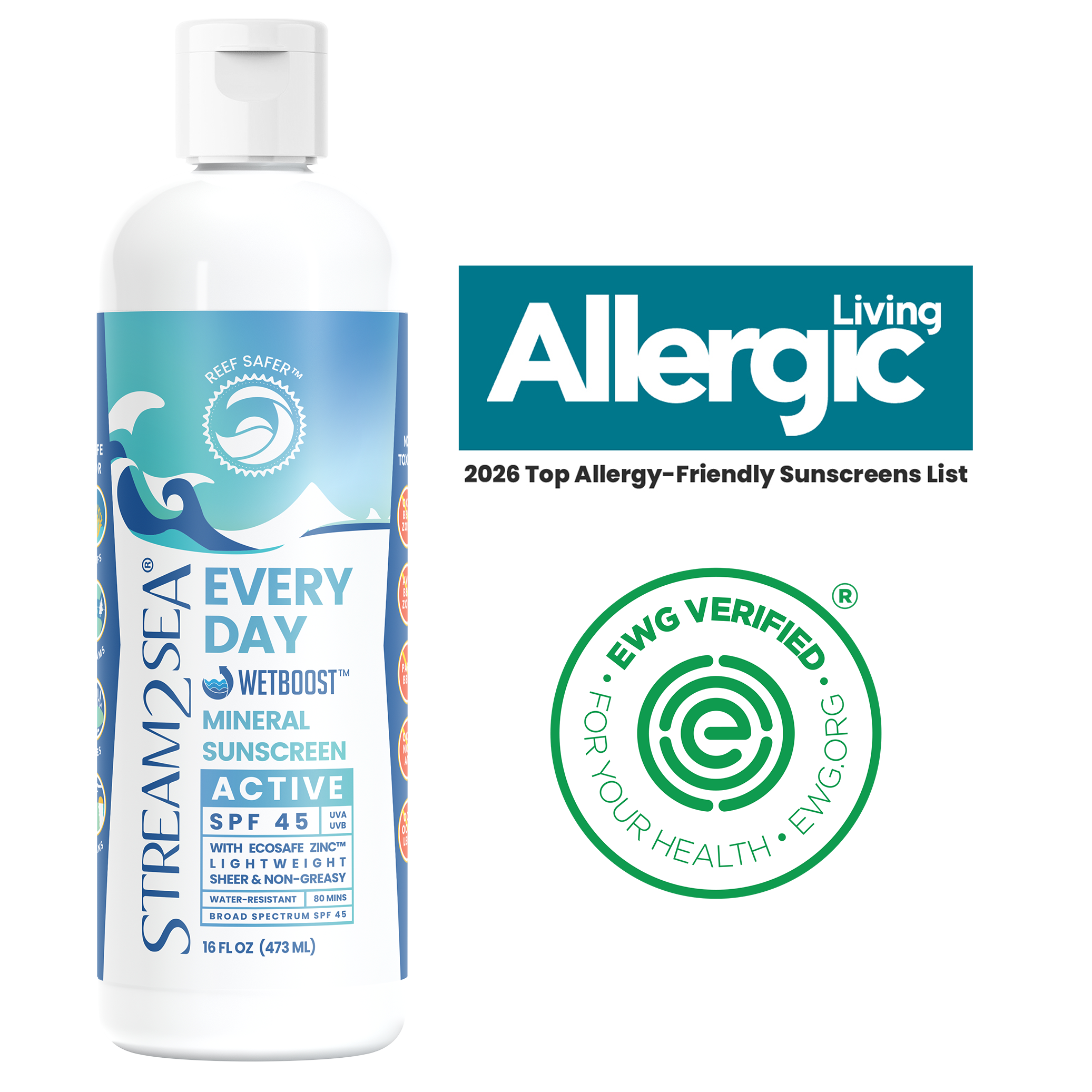 Every Day Active Mineral Sunscreen 16oz