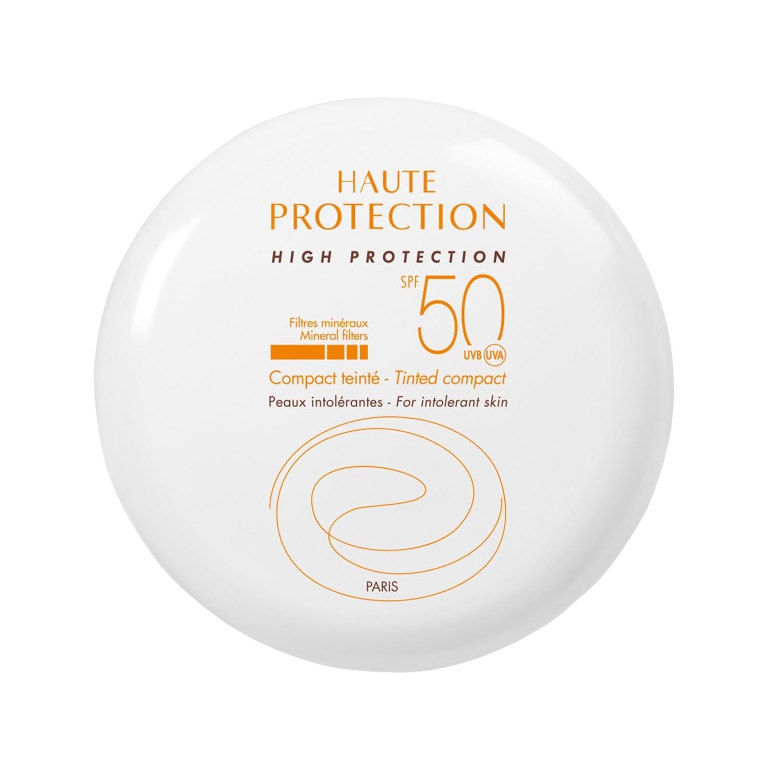 Avene Mineral Sunscreen Compact Tinted SPF 50+ - Portable Sun Protection for Sensitive Skin - Glamourous Grace
