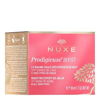 Nuxe Creme Prodigieuse: Revitalizing Night Face Balm with Jasmine - Natural Anti-Aging, Skin Recovery & Anti-Pollution - 50ml - Glamourous Grace