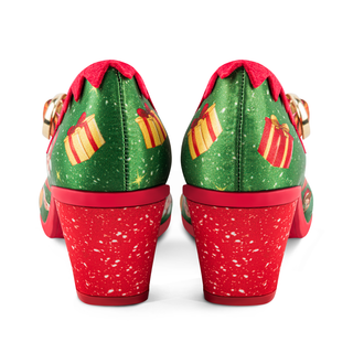 Elf Women's Mary Jane Mid Heels