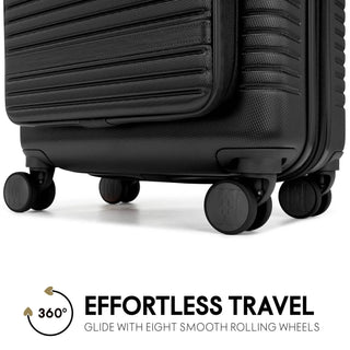 Voyage Escape Expandable 3 Piece Luggage Set