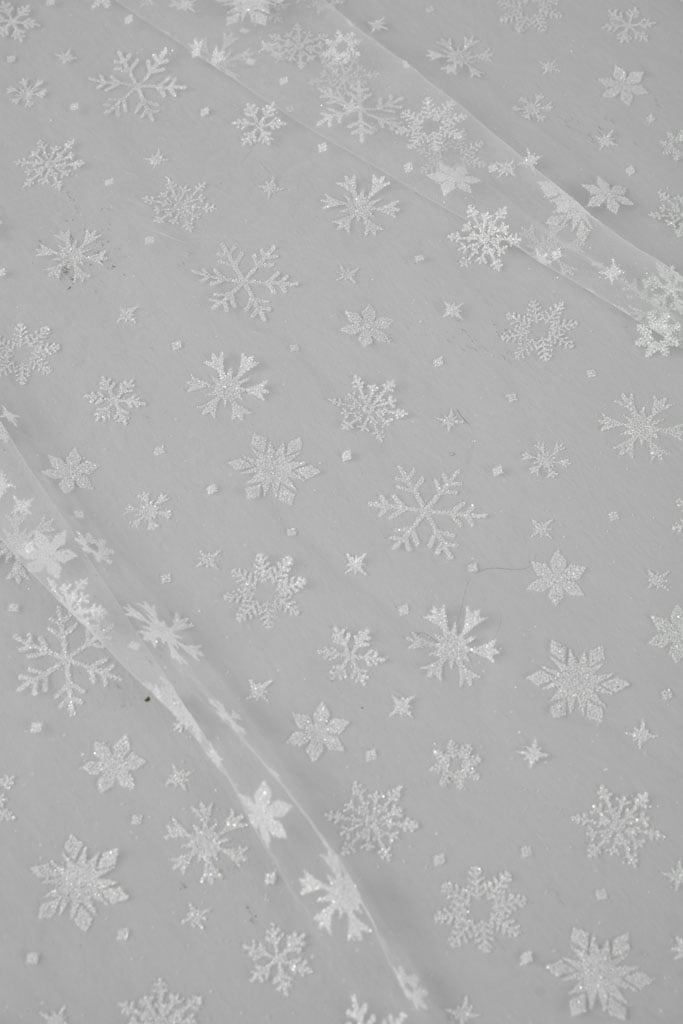 Winter Inspired Cathedral Wedding Veil - Glamourous Grace