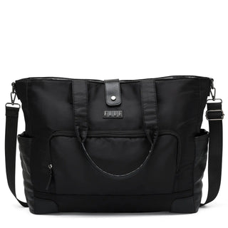 Voyage 25L Twill and Vegan Leather Weekender Tote Bag