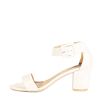 Elyse Faux Leather Sandal Heels - Glamourous Grace
