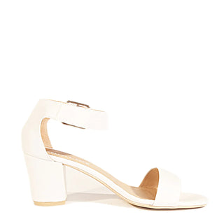 Elyse Faux Leather Sandal Heels - Glamourous Grace