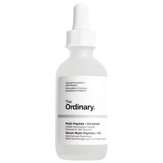 The Ordinary Multi-Peptide + HA Serum for Facial Wrinkles - Anti-Aging, Vegan Skincare with Hyaluronic Acid