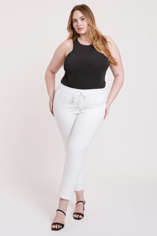 Women's Plus High Rise Pull On Straight  Jogger