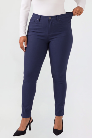 Women's Plus Hyperstretch Skinny Mid Rise Pants