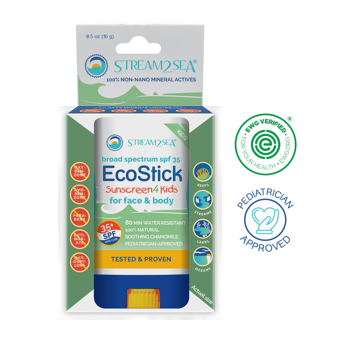 EcoStick Sunscreen For Kids - Glamourous Grace