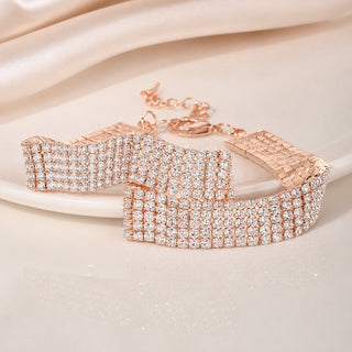 CZ Stone Pave Evening Bracelet