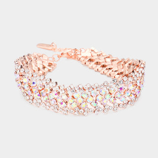 Bubble Stone Evening Bracelet