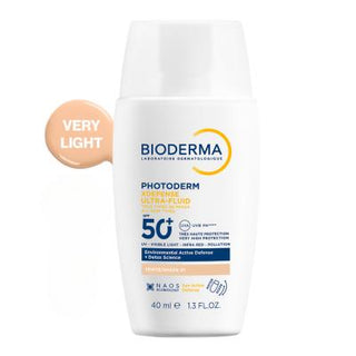 Bioderma Photoderm XDefense SPF50+ Tinted Sunscreen: Broad Spectrum UVA/UVB Protection, Anti-Aging, Lightweight, Makeup Base, For Fair Skin - Glamourous Grace
