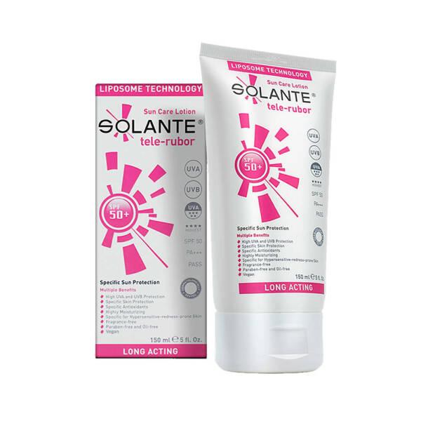 Solante Tele-Rubor Sun Care Lotion Spf 50+ 150ml - Glamourous Grace