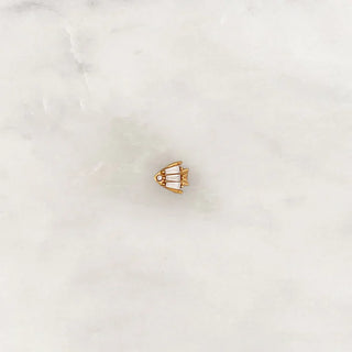 Moon Fish Stud Earrings