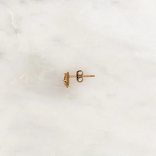 Moon Fish Stud Earrings