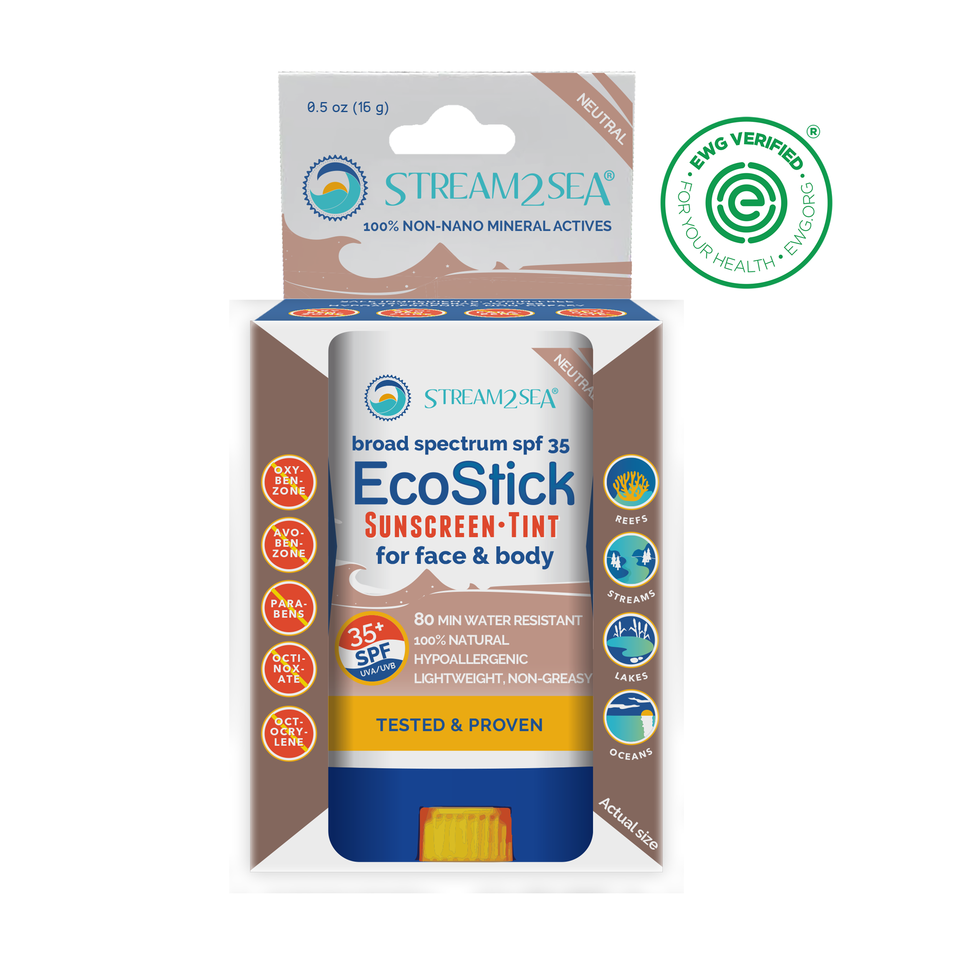 EcoStick Tinted Sunscreen