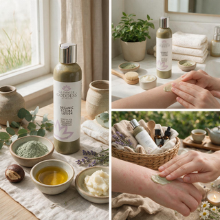 Organic Eczema Lotion – Soothing Relief & Skin Healing - Glamourous Grace