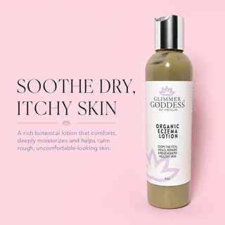 Organic Eczema Lotion – Soothing Relief & Skin Healing - Glamourous Grace